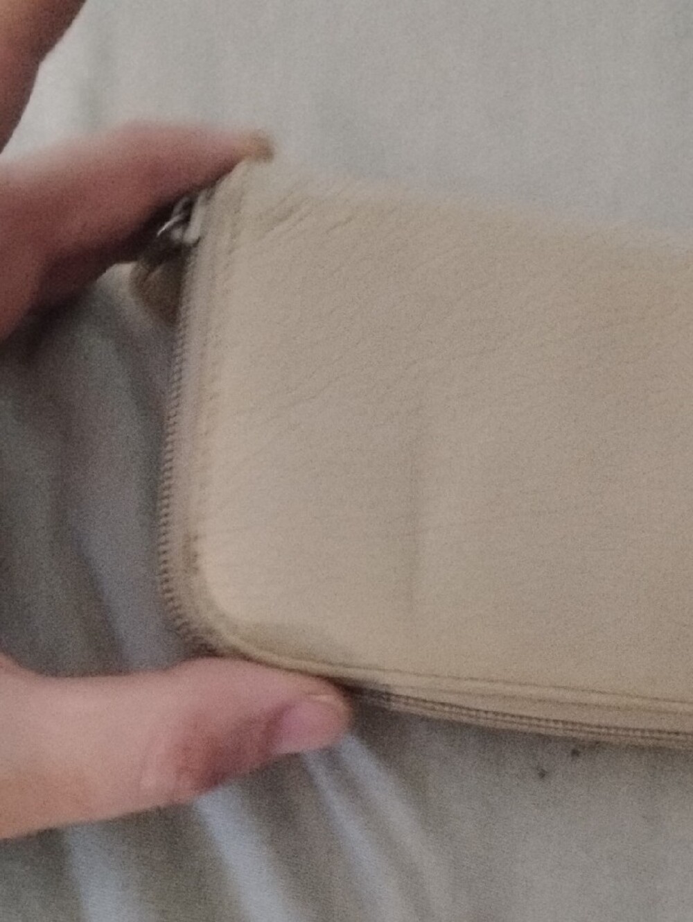 Beautiful Sand Pebble Leather Brighton Wallet - Picture 7 of 14